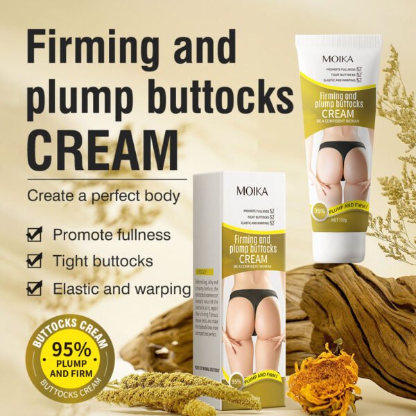 MOIKA Hip Butt Enhancer Cream Bigger Hip Lift up Natural Tightening Women Buttocks Firming Enlargement Butt Cream - Image 2