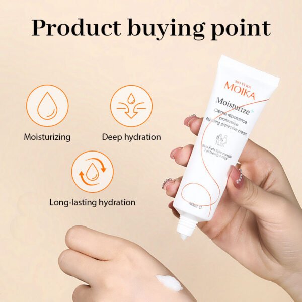 Moika Private Label Organic Natural Men Anti Aging Face Cream Facial Moisturizing Anti Wrinkle Moisturizer Cream - Image 2