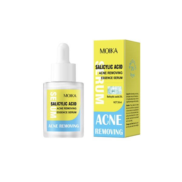 MOIKA Skin Care Vegan Herbal Private Label Facial Tea Tree Salicylic Acid Essence Skin Face Anti Acne Remover Treatment Serum - Image 5