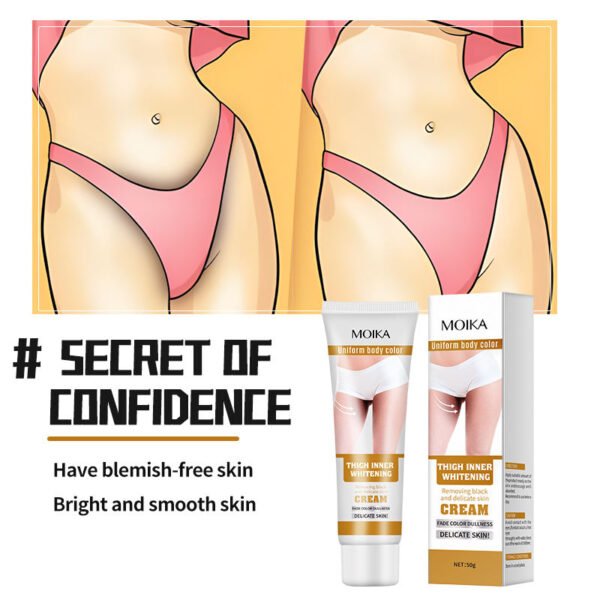 MOIKA 7Days Strong Whitening Cream Private Parts Dark Knees Knuckles Elbows Armpit Bleaching Skin Whitening Cream - Image 2