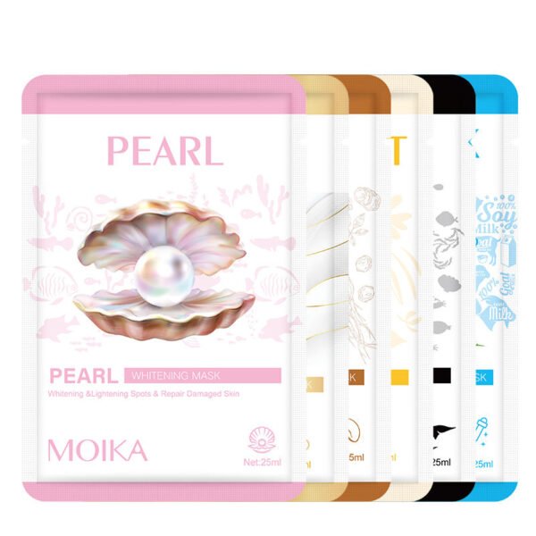 Moika Skin Naturals | Goat Milk |Bird'S Nest| 24K Gold | Ginseng |Pearl| Caviar| Mask| 25ML - Image 2