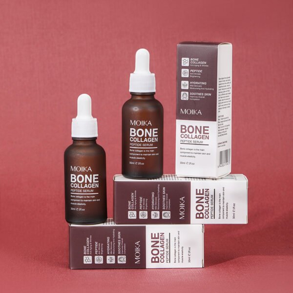 Moika Gold Bone Collagen Skin Care Lifting Firming Serum Moisturizing Anti Wrinkle Anti-Aging Face Serum Private Label - Image 4