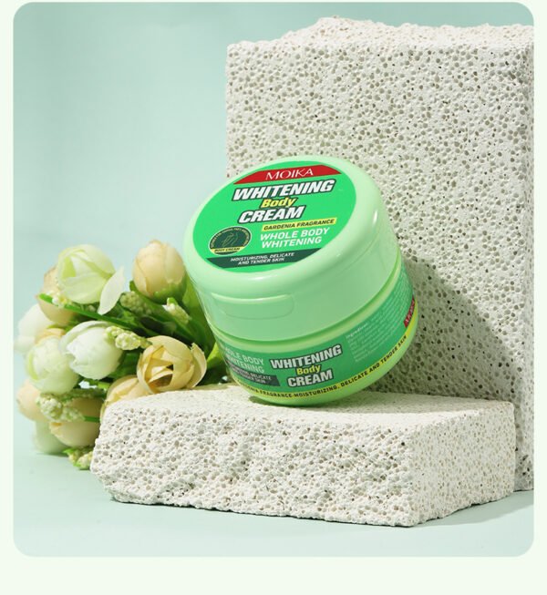 Moika Korean Natural whitening Body Cream Dark Spot Corrector Strong Remover Black Skin Bleaching Body and Facial Cream - Image 6