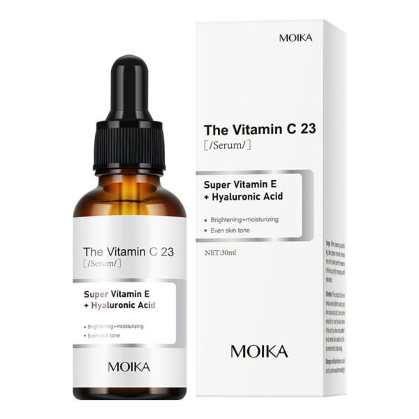 MOIKA New 23% Vitamin C Hyaluronic Acid Face Serum Skin Serum Skin Care Essence Anti Aging Fade Dark Spot Wrinkle Hydrating