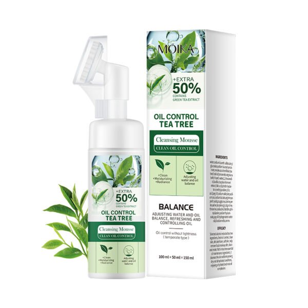 MOIKA OEM Natural Organic Vc Foam Face Wash Anti Aging Whitening Deep Cleansing Oil Control Vitamin Milk Foaming Facial Cleanser - Image 5