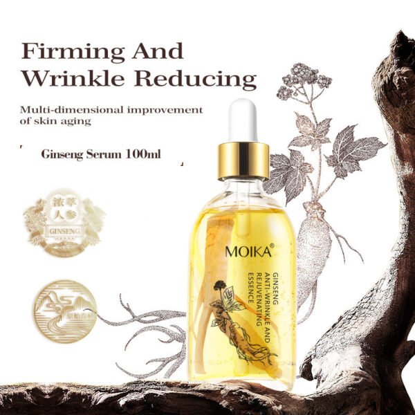Moika private label Ginseng Radiance Serum with Ginseng Extract Skin Rejuvenating Face Serum for anti aging - Image 4