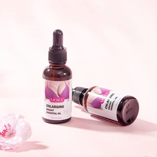 MOIKA Wholesale Natural Vegan Breast Firming Cream Ladies Enlargement Big Boobs Tight Massage Breast Enhancement Essential Oil - Image 3