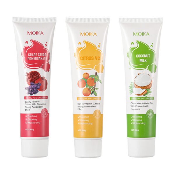 Moika Skin Naturals |"Ammonia"net careWash out Qinrun beautiful skin | Cleanser | 100G