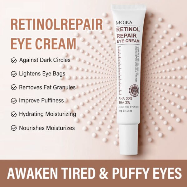 Moika Face Whitening Retinol Cream Dark Spot Removing Skin Lightening Cream Vitamin C E Moisturizing Face Creams for Women - Image 6