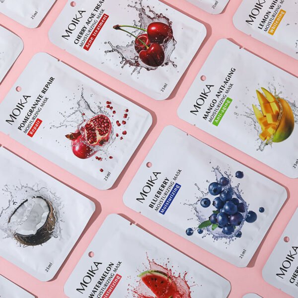 Moika Skin Naturals |Fruit Series*8 Masks | 25Ml - Image 5