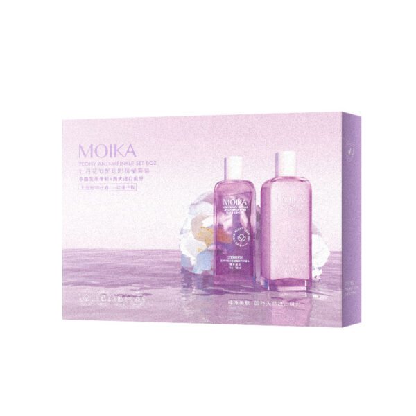 MOIKA Customized Facial Beauty Anti-Aging Anti-Wrinkle Essence Whitening Firming Cream Peony Flower Skin care set - Image 4