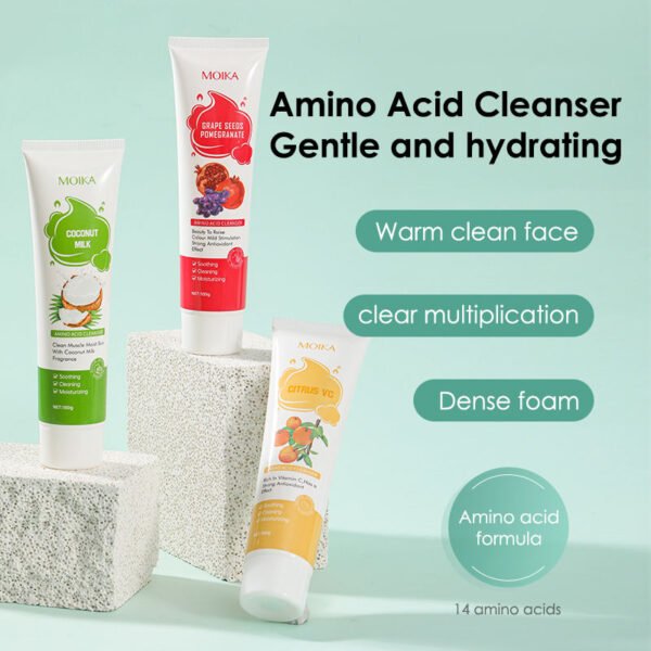 Moika Skin Naturals |"Ammonia"net careWash out Qinrun beautiful skin | Cleanser | 100G - Image 5