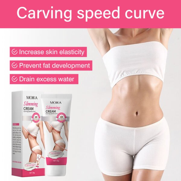 MOIKA Private Label Hot Cream Slimming Fat Burning Weight Loss Cream Natural Anti Cellulite Body Tightening Firming Sweat Cream