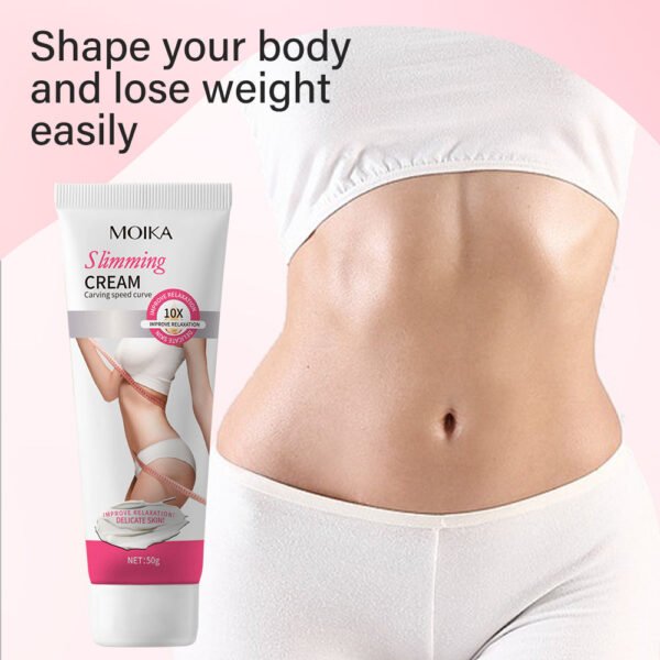 MOIKA Private Label Hot Cream Slimming Fat Burning Weight Loss Cream Natural Anti Cellulite Body Tightening Firming Sweat Cream - Image 7