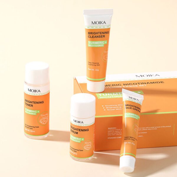 Moika Private Label Skincare Ayurveda Turmeric Skin Care Set Natural Cosmetic Manufacturer Whitening Anti-acne Face Care Product - Image 7