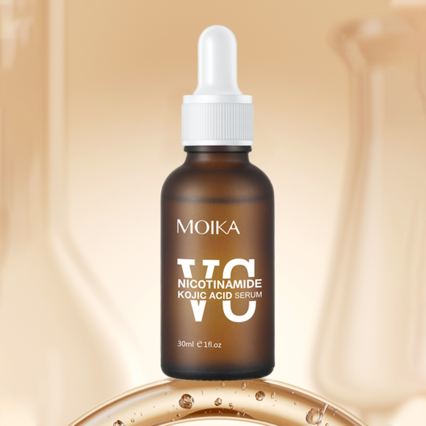 Moika Custom Logo Natural Kojic Acid Skin Brightening Whitening Anti Aging Vitamin C Serum For Face - Image 7