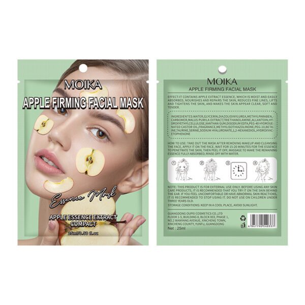 Moika OEM Hydration Strawberries soothing Mask with vitamin skin care private label silk sheet mask oem factory - Image 11